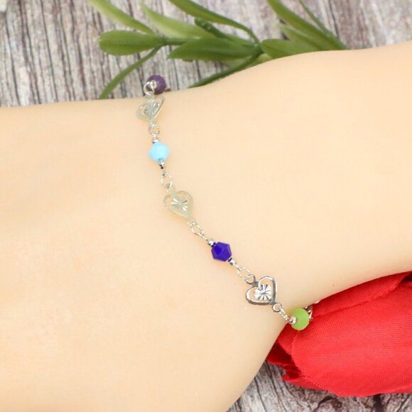 "Trendy Handmade Bracelet – A Stylish Gift for Women & Girls, MAR091530 - Picture 1 of 10